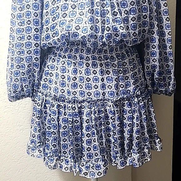 Misa Los AngelesZonia Off Shoulder Chiffon Mini Dress - Picture 4 of 7